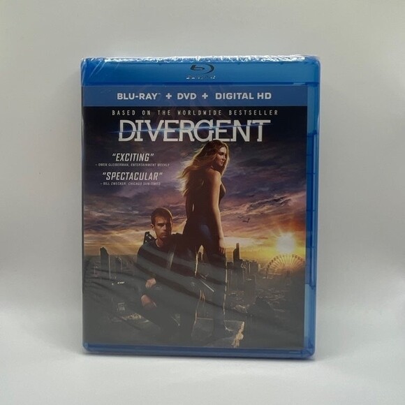 Divergent Blu-Ray New In Sleeve - Picture 3 of 5